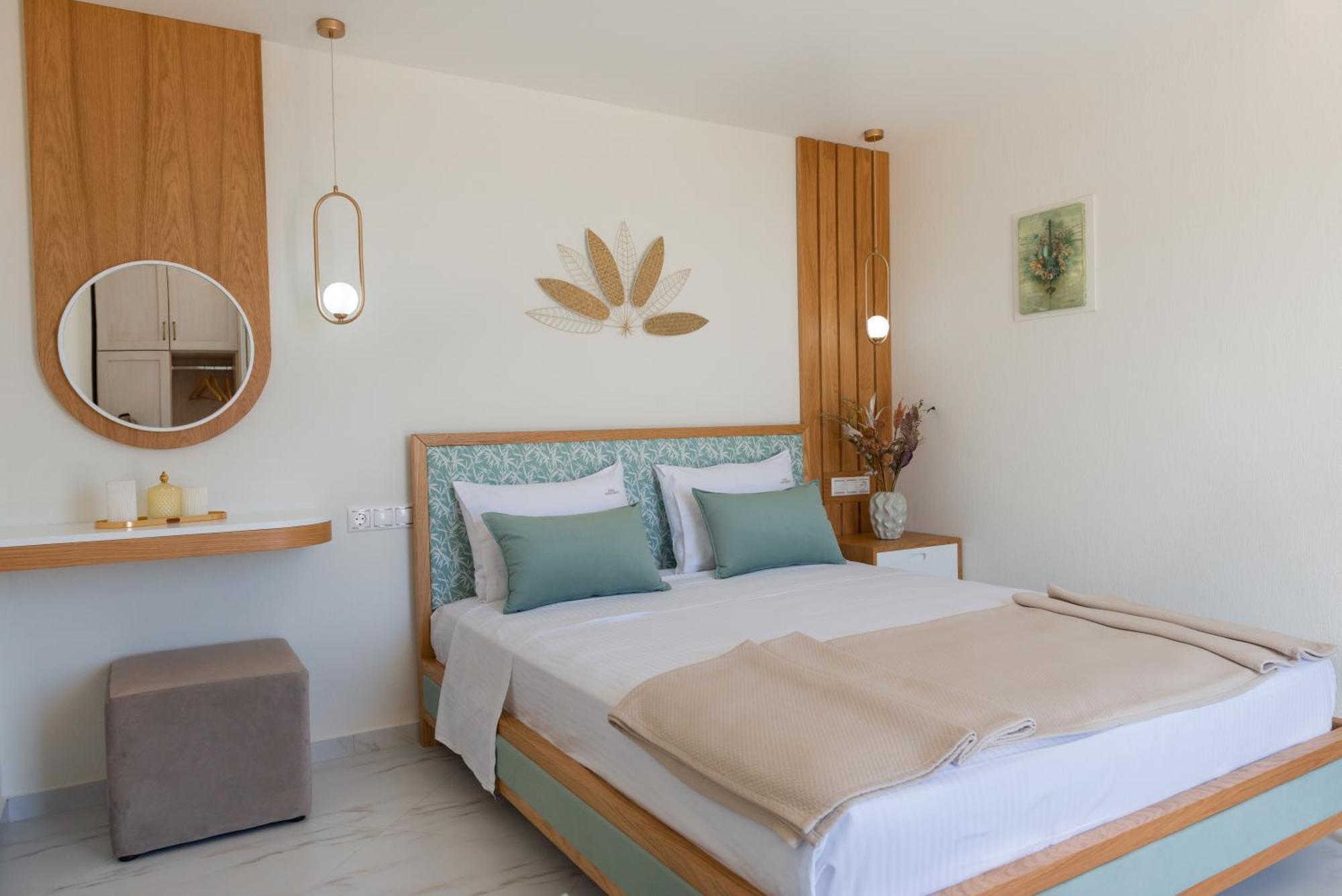 Anna Apartments Chrysi Ammoudia Bagian luar foto