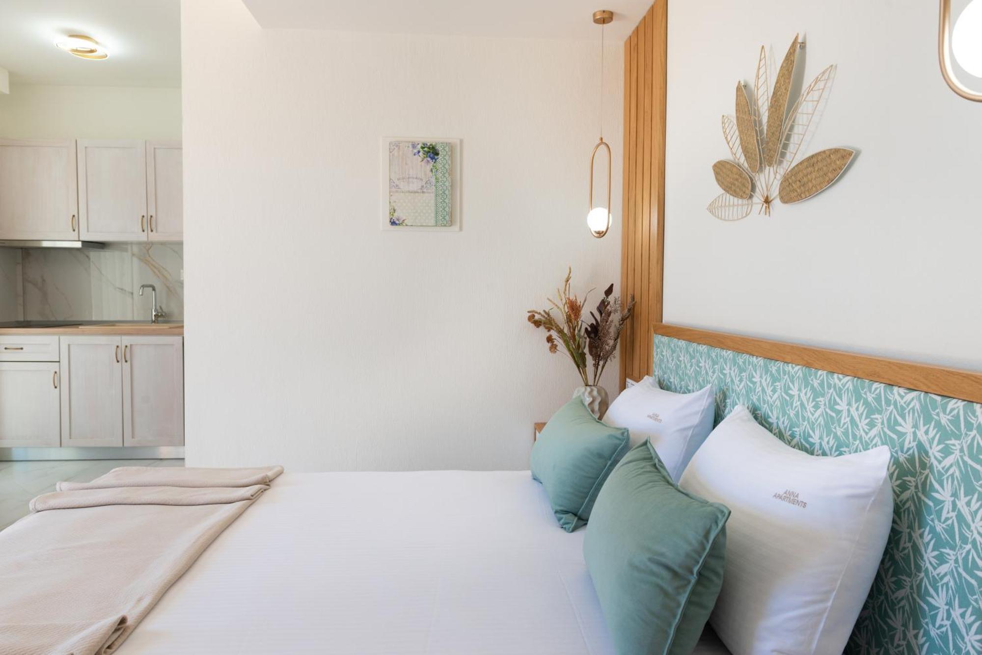 Anna Apartments Chrysi Ammoudia Bagian luar foto