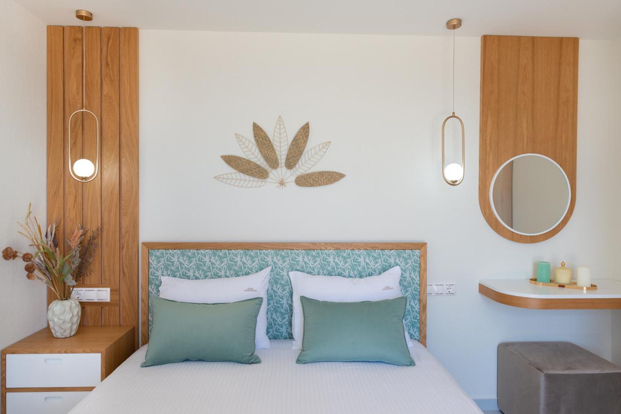 Anna Apartments Chrysi Ammoudia Bagian luar foto